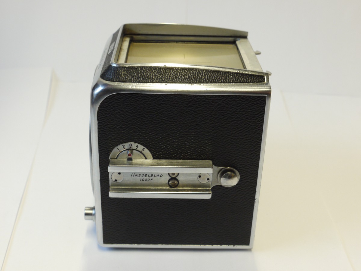 mwclassiccameras-20241025-31 Hasselblad 1000F Body, with focusing screen (No.CC18453) c1955. UNCOMMON