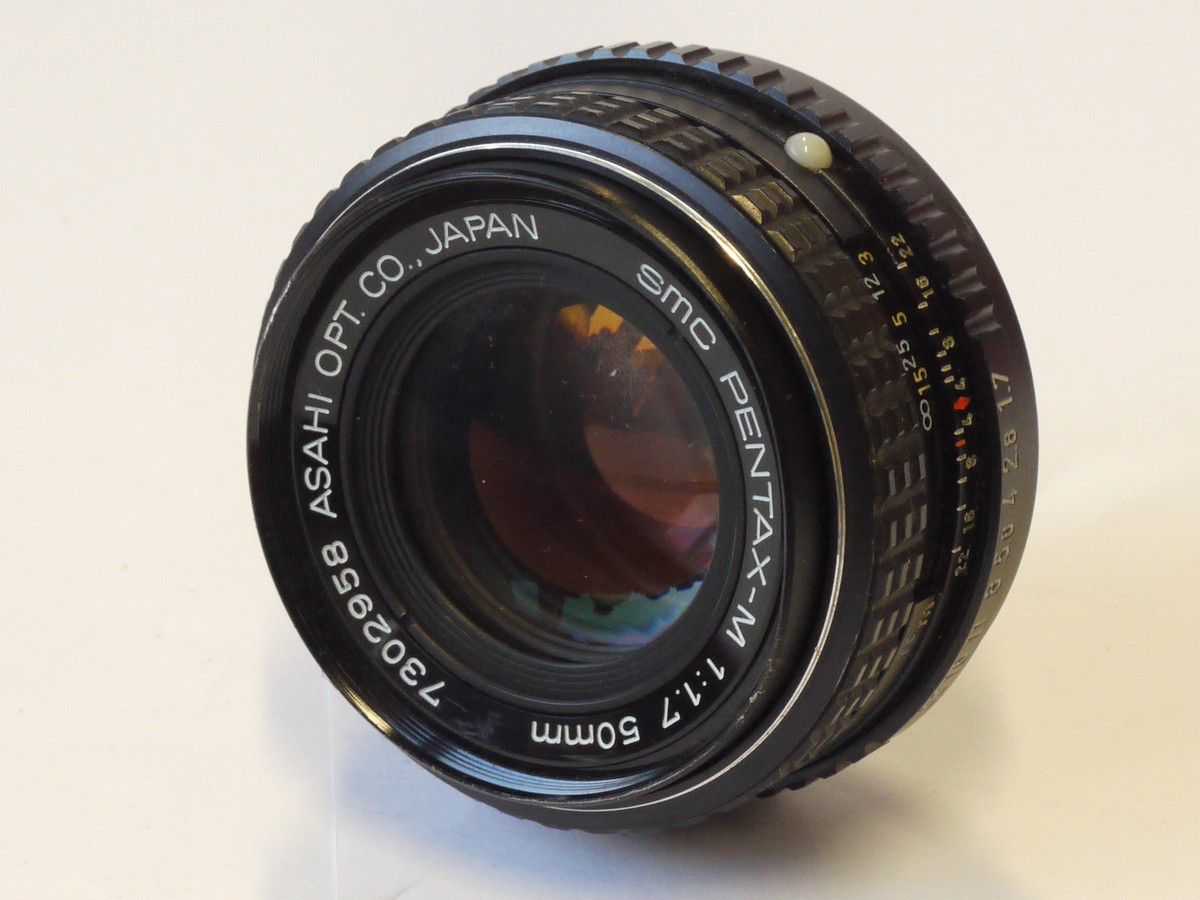 mwclassiccameras-20241101-55 Pentax 50mm f1.7 SMC Pentax-M manual focus PK-M mount lens