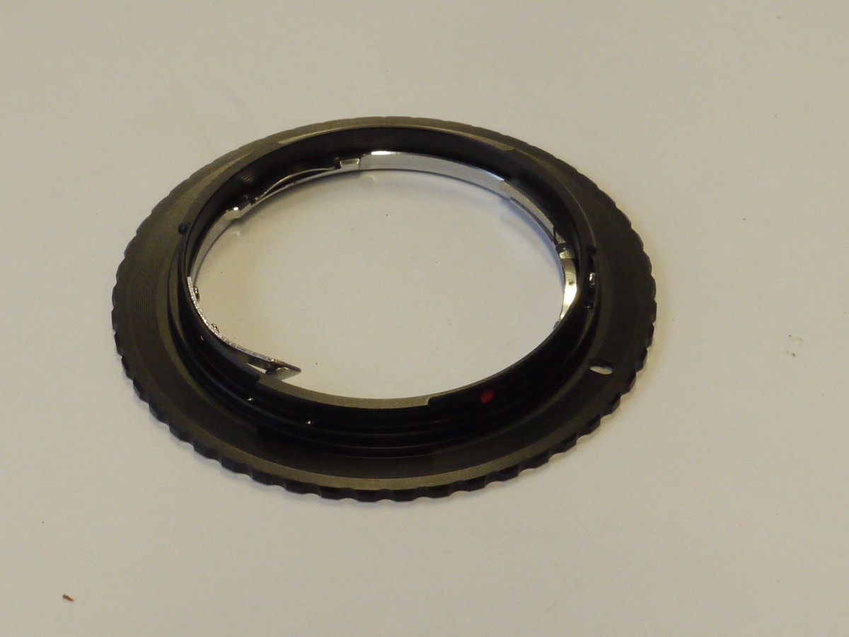 mwclassiccameras-20241108-207 K&F Concept C/Y-EF Lens mount adapter for using Contax/Yashica lenses on Canon EF cameras