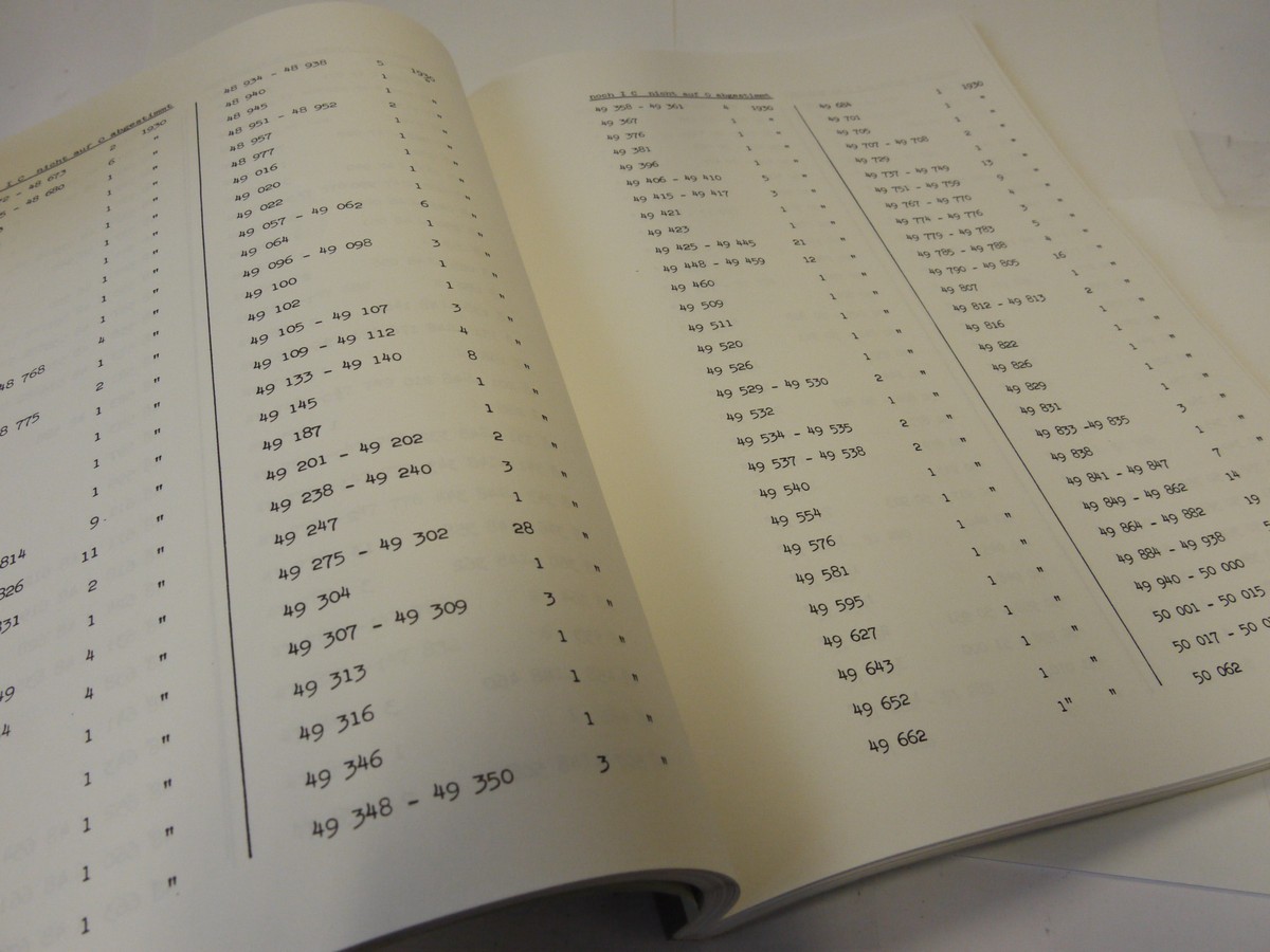 mwclassiccameras-20241108-254 Leica Historica, Screw Camera Production 1925-1960, Band 1 c1978. 192 pages showing serial numbers, dates & production numbers