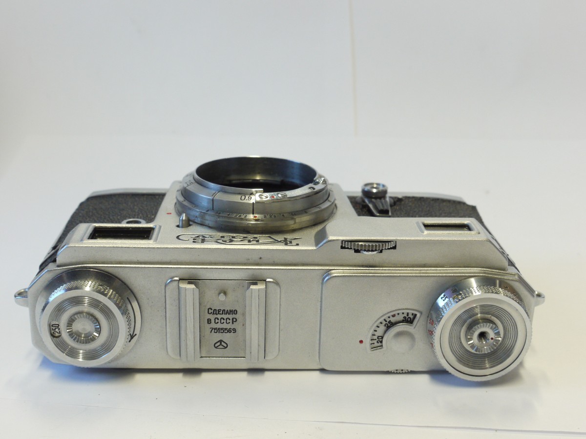 mwclassiccameras-20241115-31 Kiev 4a 35mm Coupled Rangefinder camera body - NEEDS REPAIR
