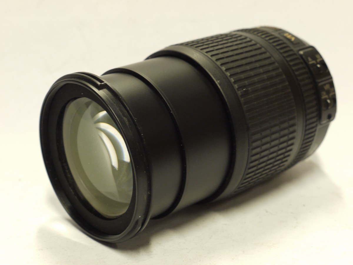mwclassiccameras-20241129-146 Nikon 18-105mm f3.5-5.6 G ED AF-S DX Nikkor VR lens + makers lens hood & rear cap
