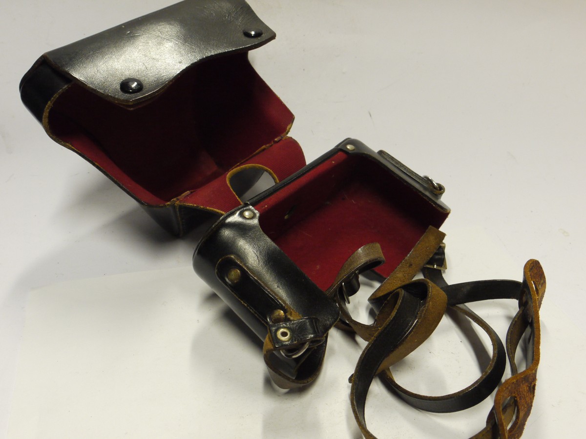 mwclassiccameras-20241129-169 Alpa Black leather ER case with neck strap, for the Alpa 10 etc
