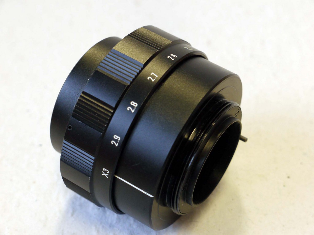 mwclassiccameras-20241206-114 Cima Kogaku 2X-3X Cimako-Zoom Variable Tele Converter with helicoid, in Auto M42 screw mount + caps