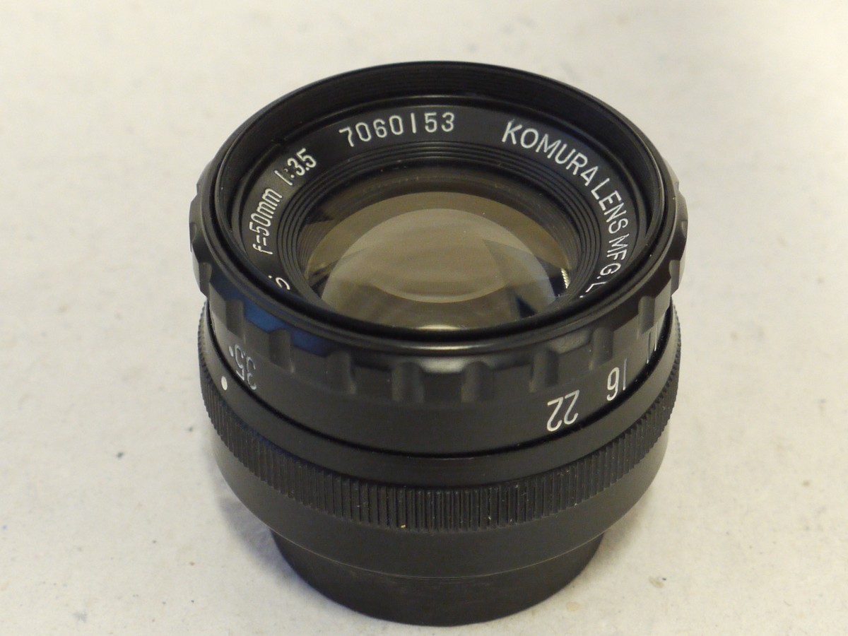 mwclassiccameras-20241213-60 Komura 50mm f3.5 Komuranon-S Enlarging lens L39 mount + Keeper case & Box