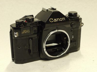 Canon A-1 35mm Multi-Eposure Control SLR body, black