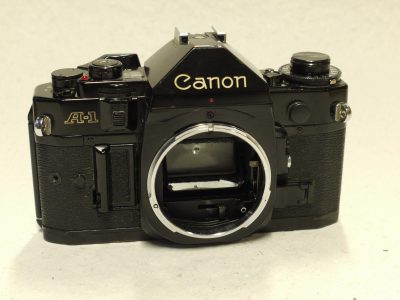 Canon A-1 35mm Multi-Eposure Control SLR body, black