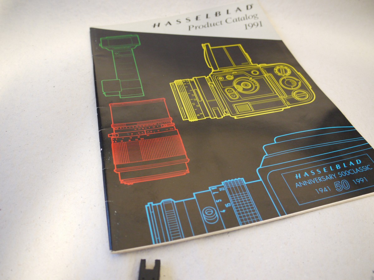 mwclassiccameras-20250103-124 Hasselblad set of Six Brochures (Product Catalogues 1987/88 1991 & 1996, The System 19891, Price List 1993 & List Prices 1996)