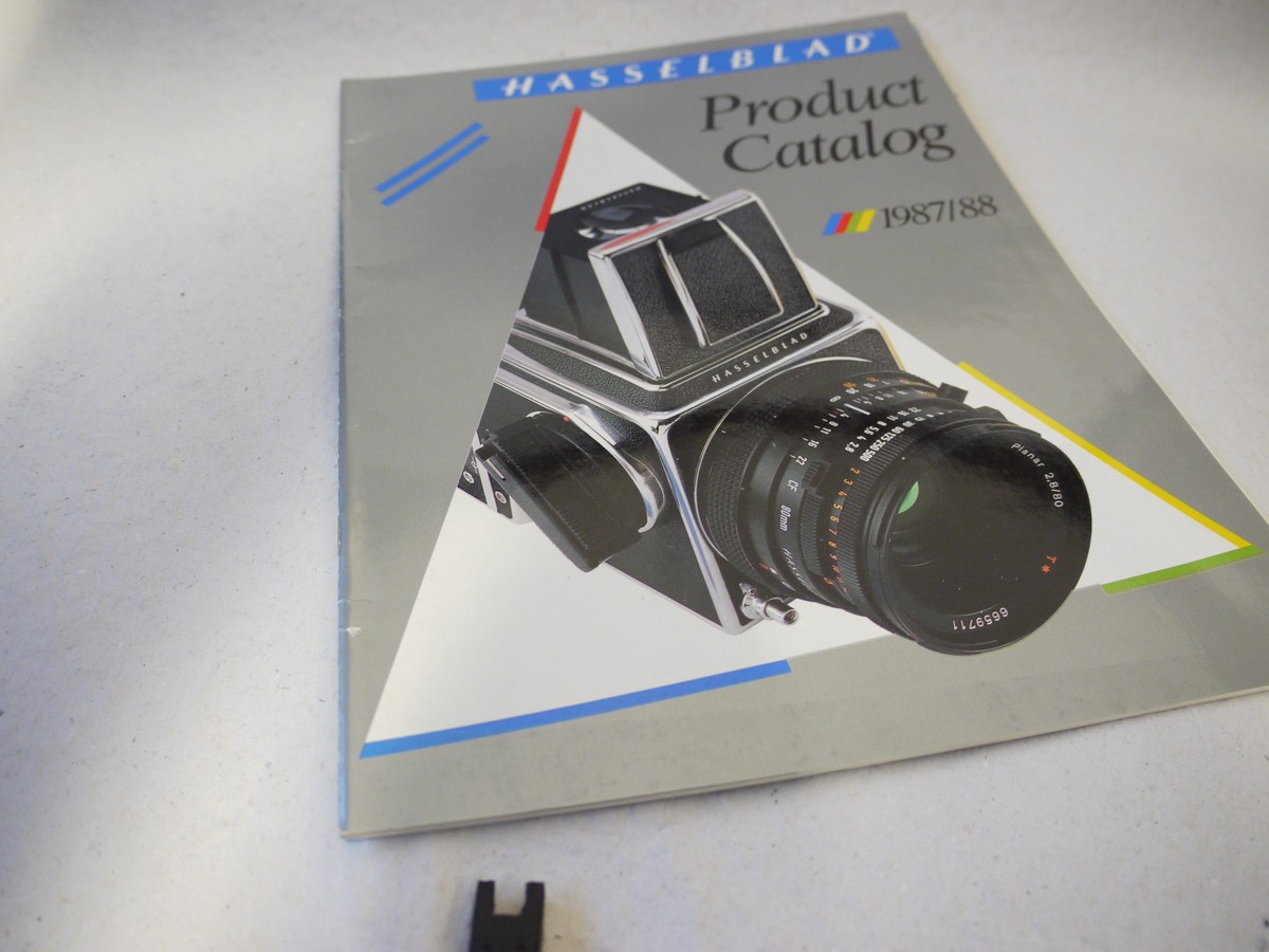 mwclassiccameras-20250103-125 Hasselblad set of Six Brochures (Product Catalogues 1987/88 1991 & 1996, The System 19891, Price List 1993 & List Prices 1996)