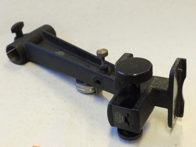 Leitz Side Arm Copying Accessory for mounting on copying stand column + Fine-focusing platform & tape measure