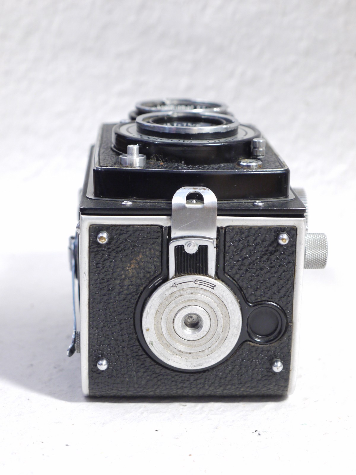mwclassiccameras-20250124-113 Rolleiflex Automat 6x6 TLR (No.805616) with 7.5cm f3.5 Tessar lens in Compur Rapid dhutter