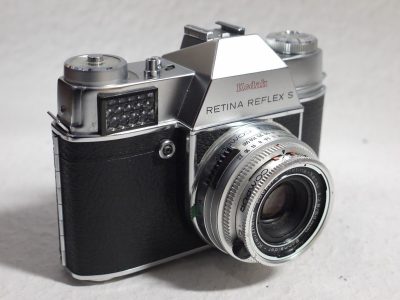 Kodak Retina Reflex S 35mm Selenium metered SLR + Schneider 50mm f2.8 Retina-Xenar Deckel mount lens