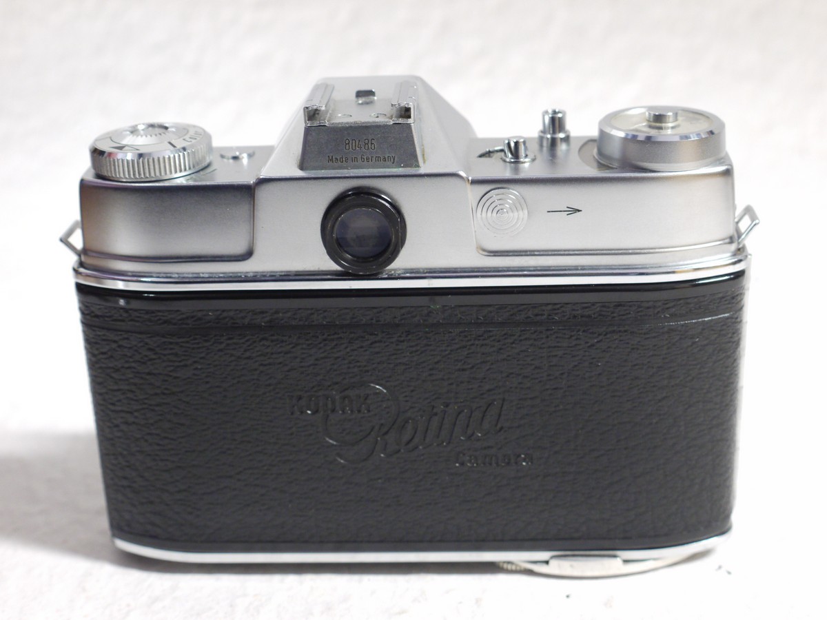 mwclassiccameras-20250124-178 Kodak Retina Reflex S 35mm Selenium metered SLR + Schneider 50mm f2.8 Retina-Xenar Deckel mount lens