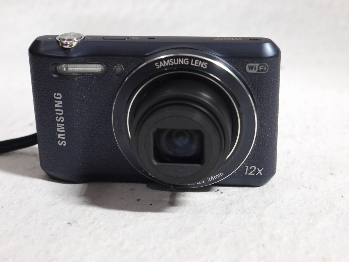 mwclassiccameras-20250124-298 Samsung WB35F 16.2MP Digital Compact camera with 4.3-51.6mm f3.1-6.3 12X Optical Zoom lens + Battery, Charger, Wrist Strap, Instructions & Box