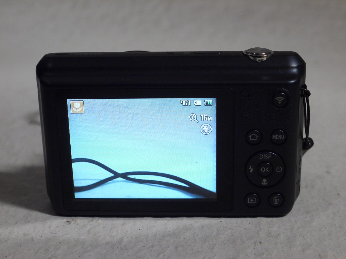 mwclassiccameras-20250124-299 Samsung WB35F 16.2MP Digital Compact camera with 4.3-51.6mm f3.1-6.3 12X Optical Zoom lens + Battery, Charger, Wrist Strap, Instructions & Box