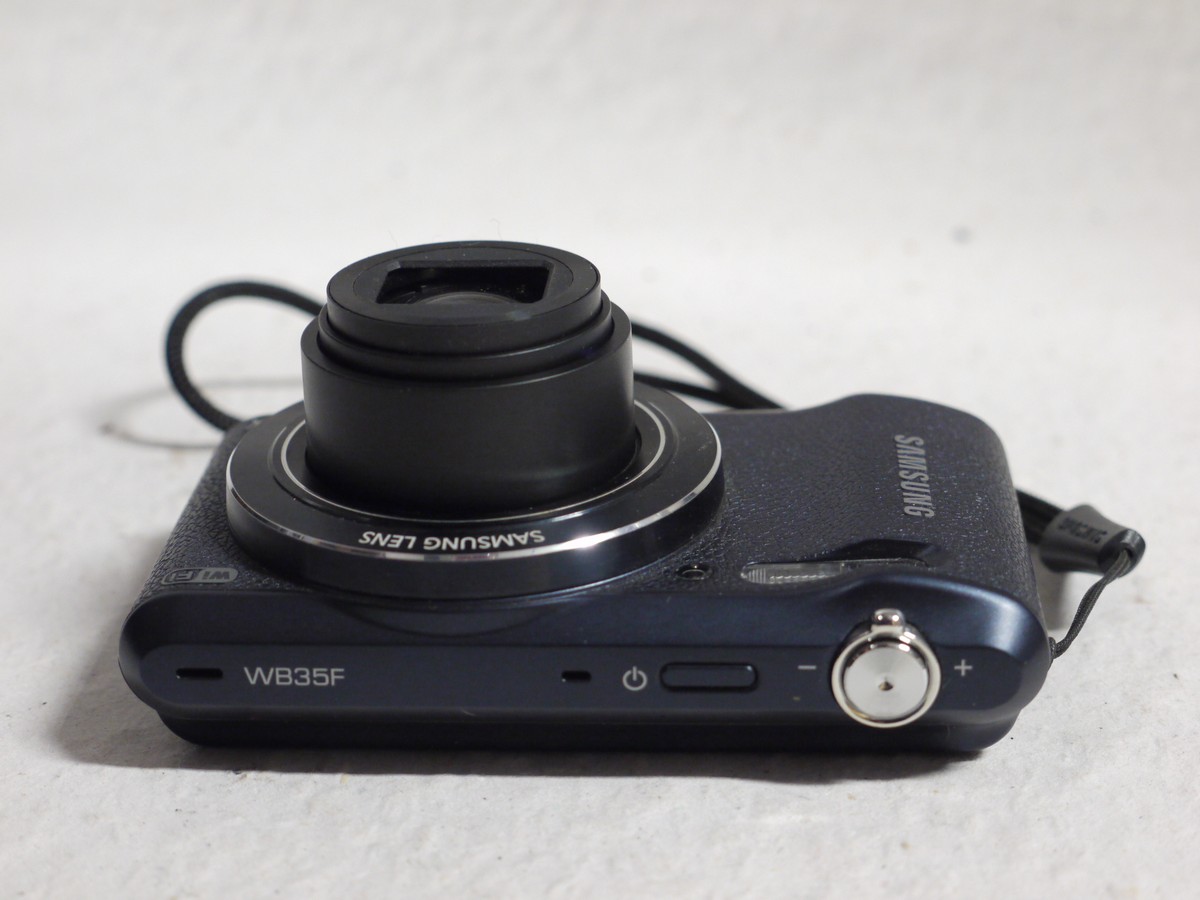 mwclassiccameras-20250124-300 Samsung WB35F 16.2MP Digital Compact camera with 4.3-51.6mm f3.1-6.3 12X Optical Zoom lens + Battery, Charger, Wrist Strap, Instructions & Box