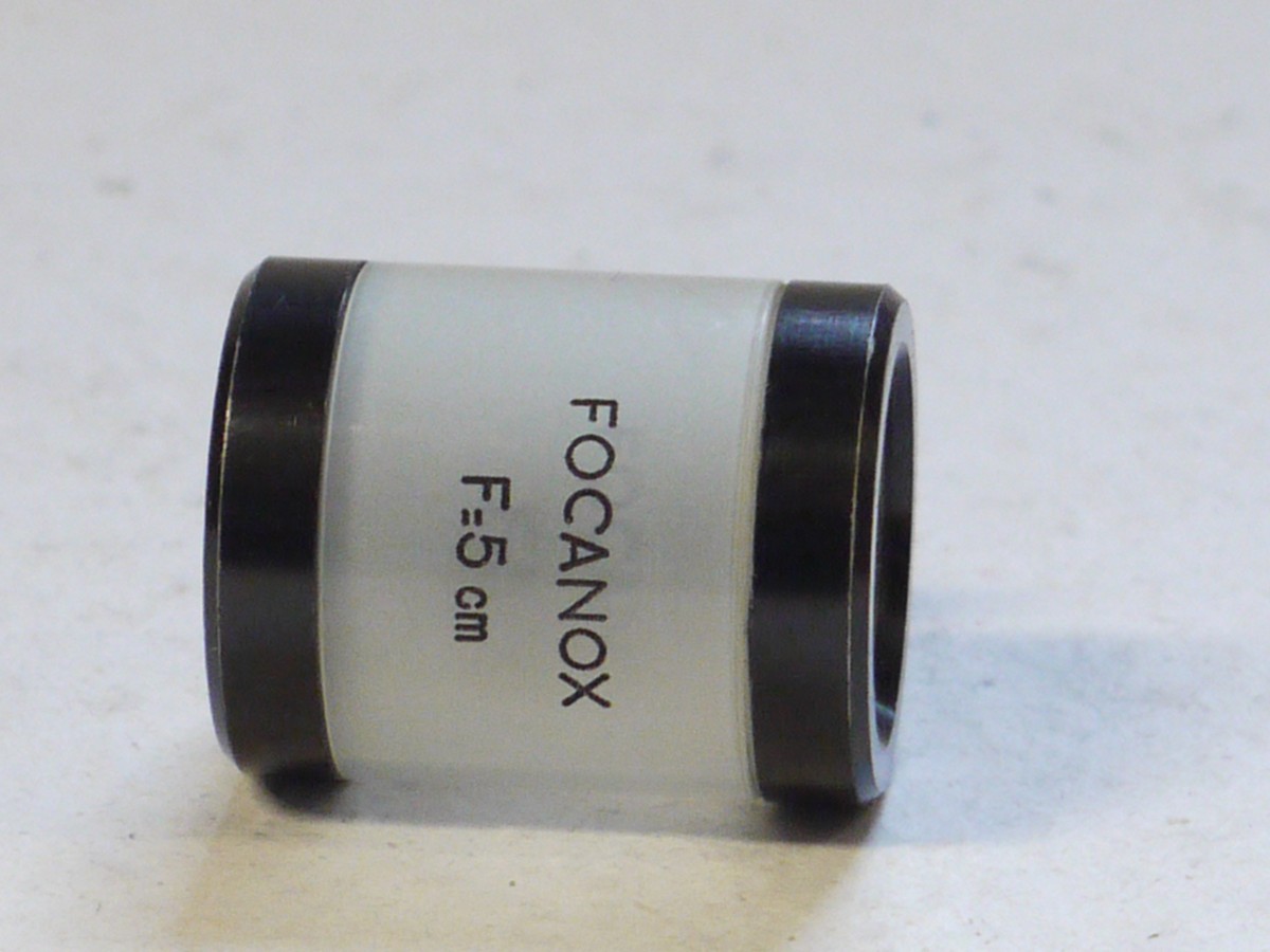 mwclassiccameras-20250131-169 Foca Focanox 5cm Optical shoe finder, black, with transuscent barrel. UNCOMMON
