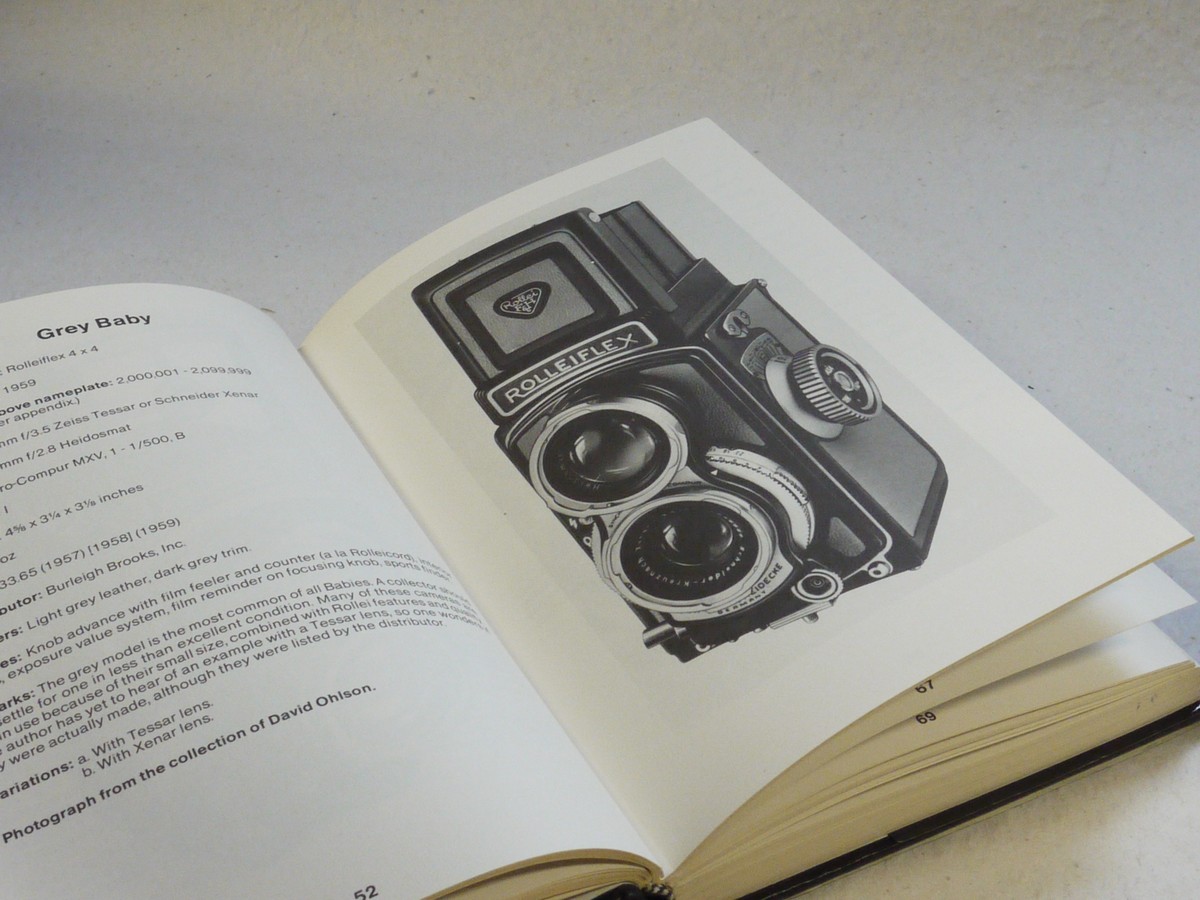 mwclassiccameras-20250207-140 Collectors Guide to Rollei Cameras, book by Arthur Evans c1990. Hardback, with dust cover. 272 pages in English