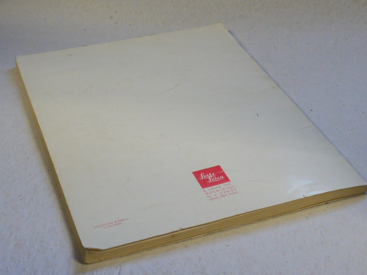 mwclassiccameras-20250207-148 Leica Product Directory dealer Catalogue, 50th Anniversary c1976. 122 pages in English
