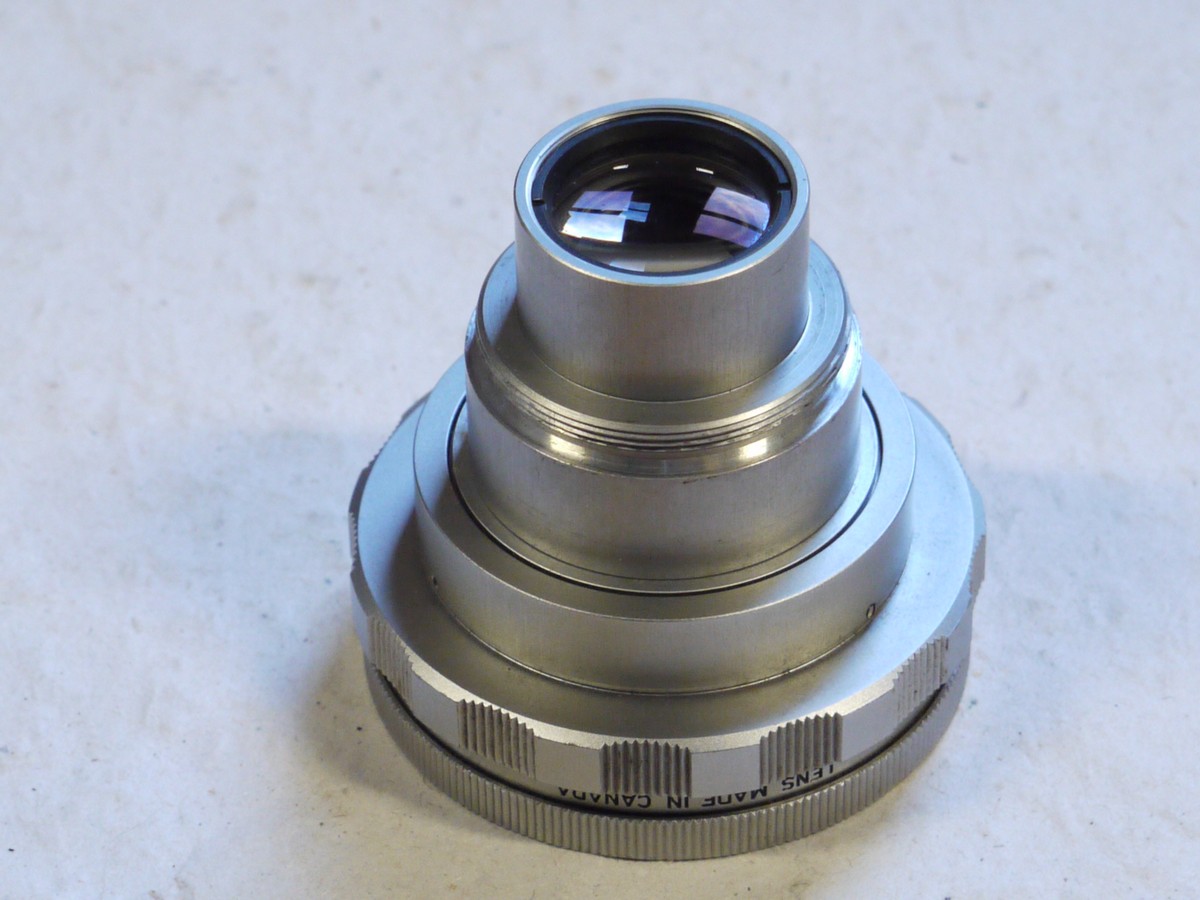 mwclassiccameras-20250207-96 Leitz Canada 65mm f3.5 Elmar Macro Visoflex lens + Leitz Caps & matching numbered Box