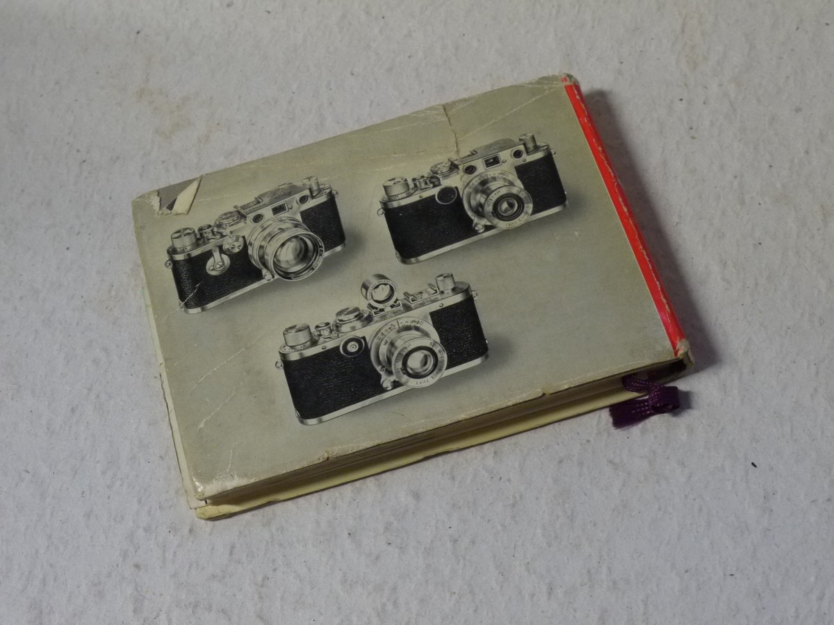 mwclassiccameras-20250214-244 Pocket Leica Book by Kisselbach c1955, 3rd Edition, hardbound. 218 pages in English