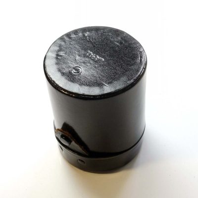Canon Original black leather lens case (102mm x 80mm)