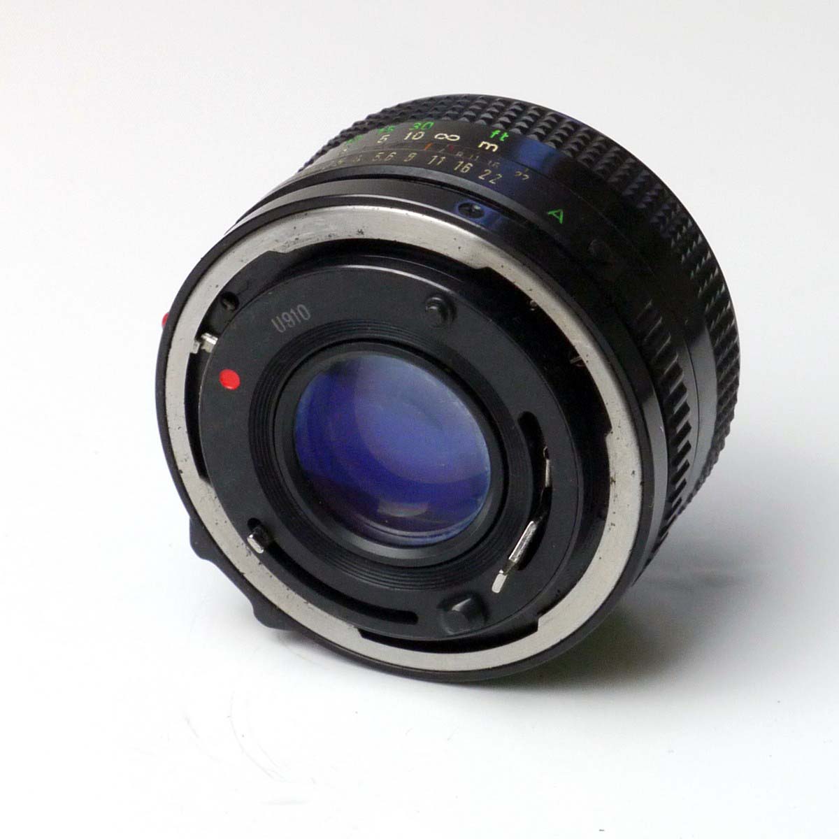 mwclassiccameras-20250228-47 Canon 50mm f1.8 manual focus FD mount lens. FOR SPRARE PARTS/CLEANING
