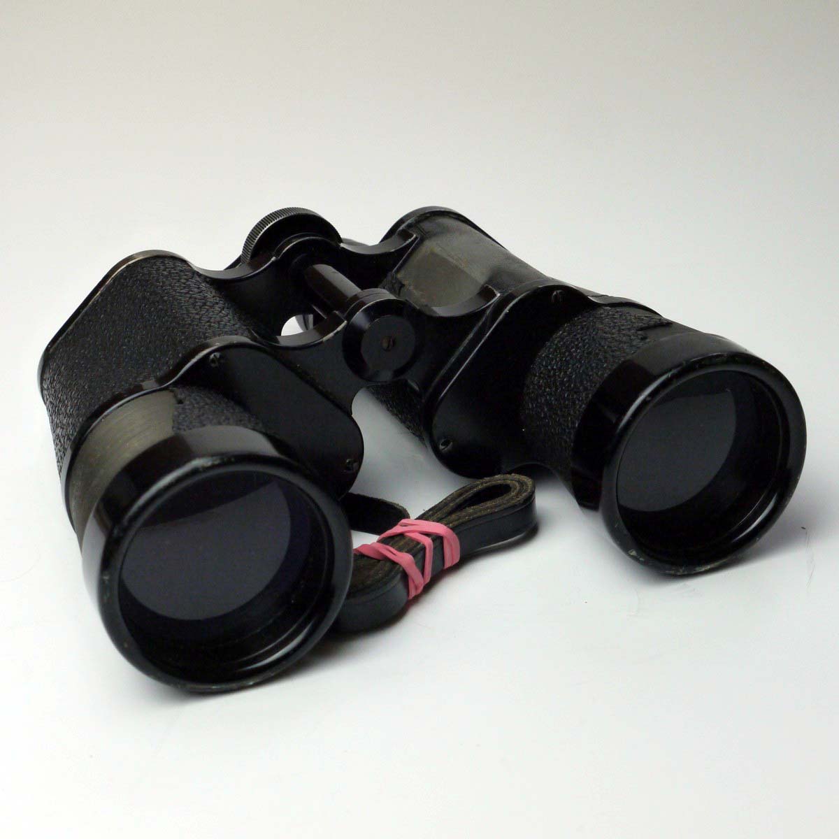 mwclassiccameras-20250307-57 Leitz Wetzlar 7x50 Marseptit Binoculars, with strap & Leitz leather case. UNCOMMON