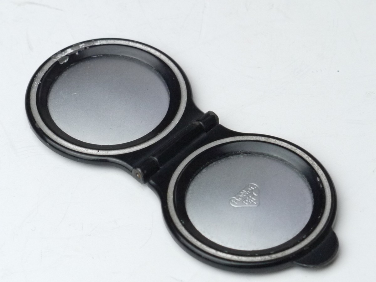 mwclassiccameras-20250314-122 Rollei Bayonet 1 Satin metal hinging front lens cap, for f3.5 Xenar/Tessar TLR lenses