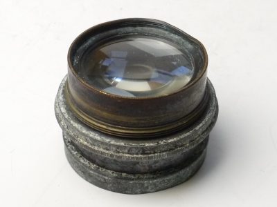 Taylor Hobson 8 1/4 inch f4.5 Cooke Aviar lens. Irius Diaphragm either missing or stuck
