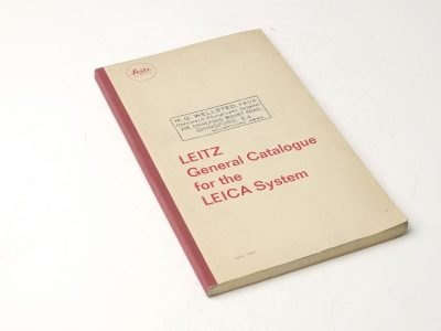 Leitz General Catalogue for the LEICa System, June 1966. 126 pages in English