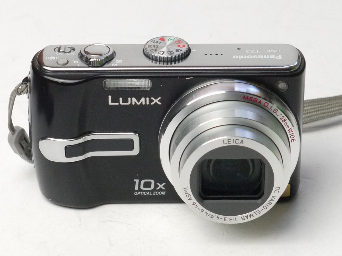 mwclassiccameras-20250321-63 Panasonic Lumic DMC-TZ3 7.2MP Digital Compact camera with Leica 4.6-46mm f3.3-4.9 DC Vario Elmar 10X Optical Zoom + Two Batteries, Lumix Charger, strap & Tamrac Case