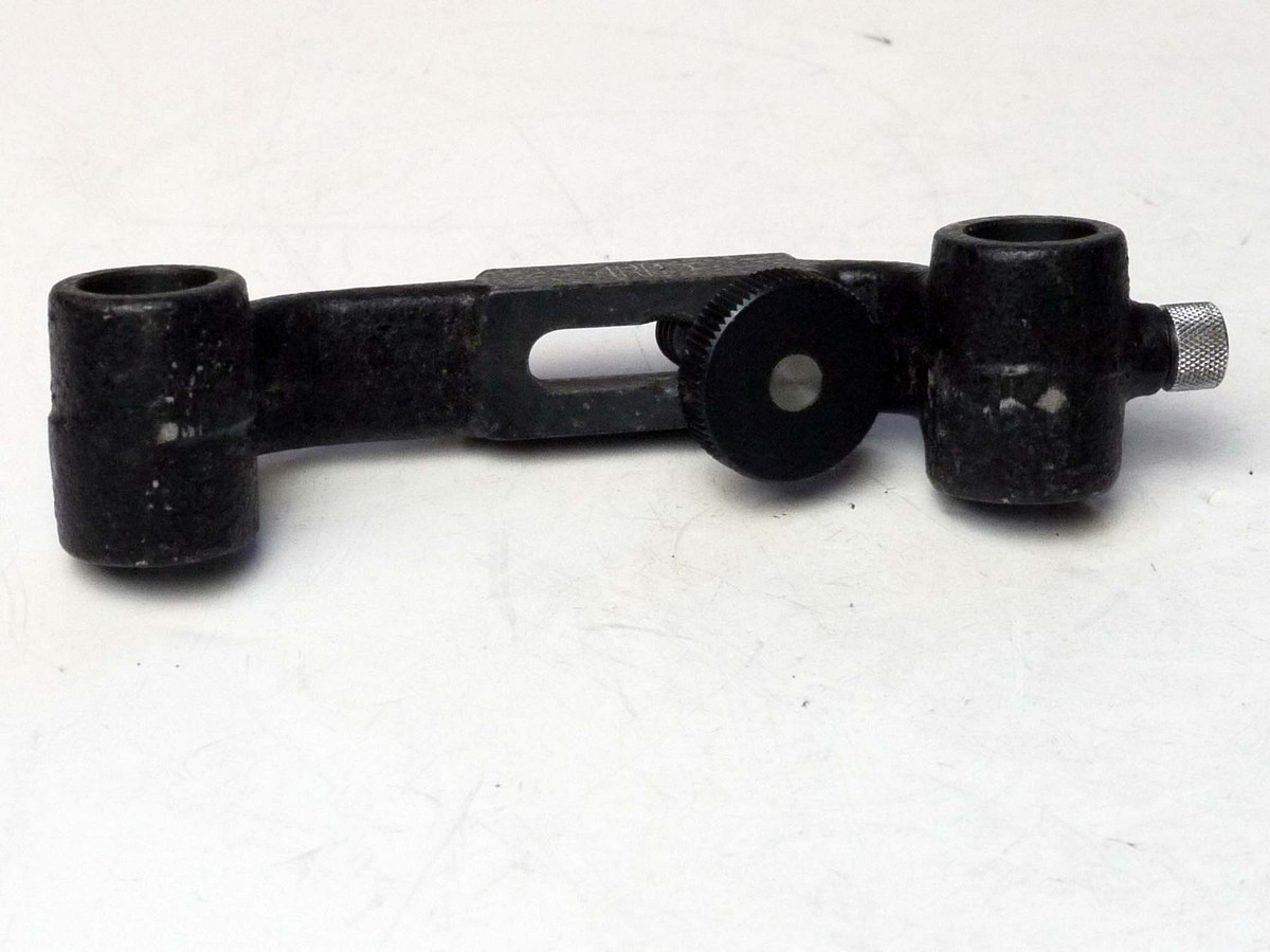 mwclassiccameras-20250328-118 Arriflex Metal device with tripod bush, connectiong to two columns, one with a fixing screw