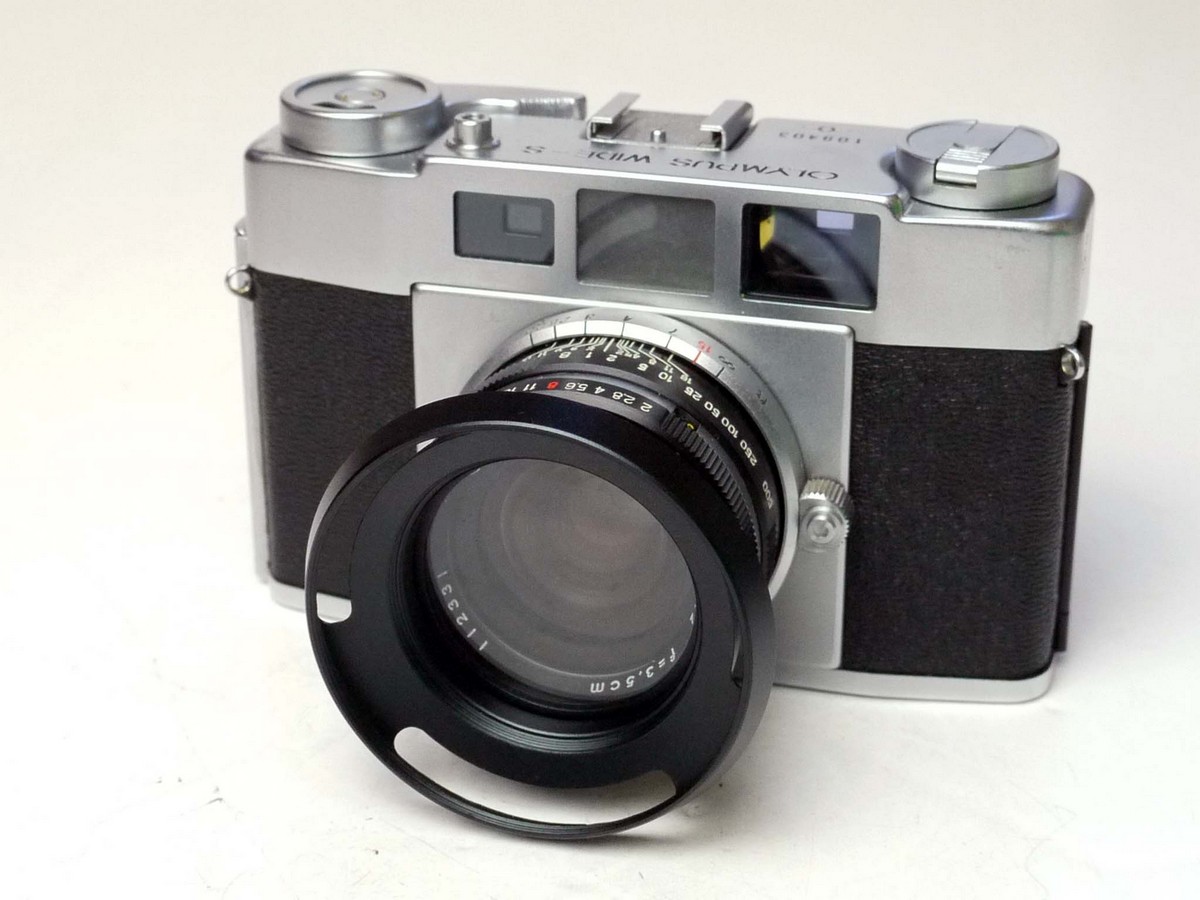 フィルムカメラ Sendico Olympus Wide-S Olympus Wide-S 35mm Coupled Rangefinder camera c1957-58 with 3.5cm