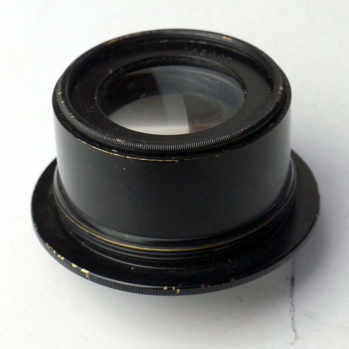 mwclassiccameras-20250404-71 Ross London 5 1/2 Inch f4.5 Xpres lens with Iris Diaphragm & Sunk mount
