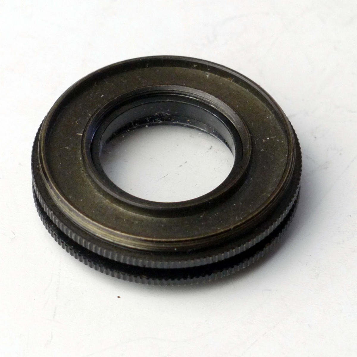 mwclassiccameras-20250404-83 Leitz 39mm screw-in filter adapter for the Hektor lens + Leitz 25mm screw-in Close-Up 1 Lens. UNCOMMON