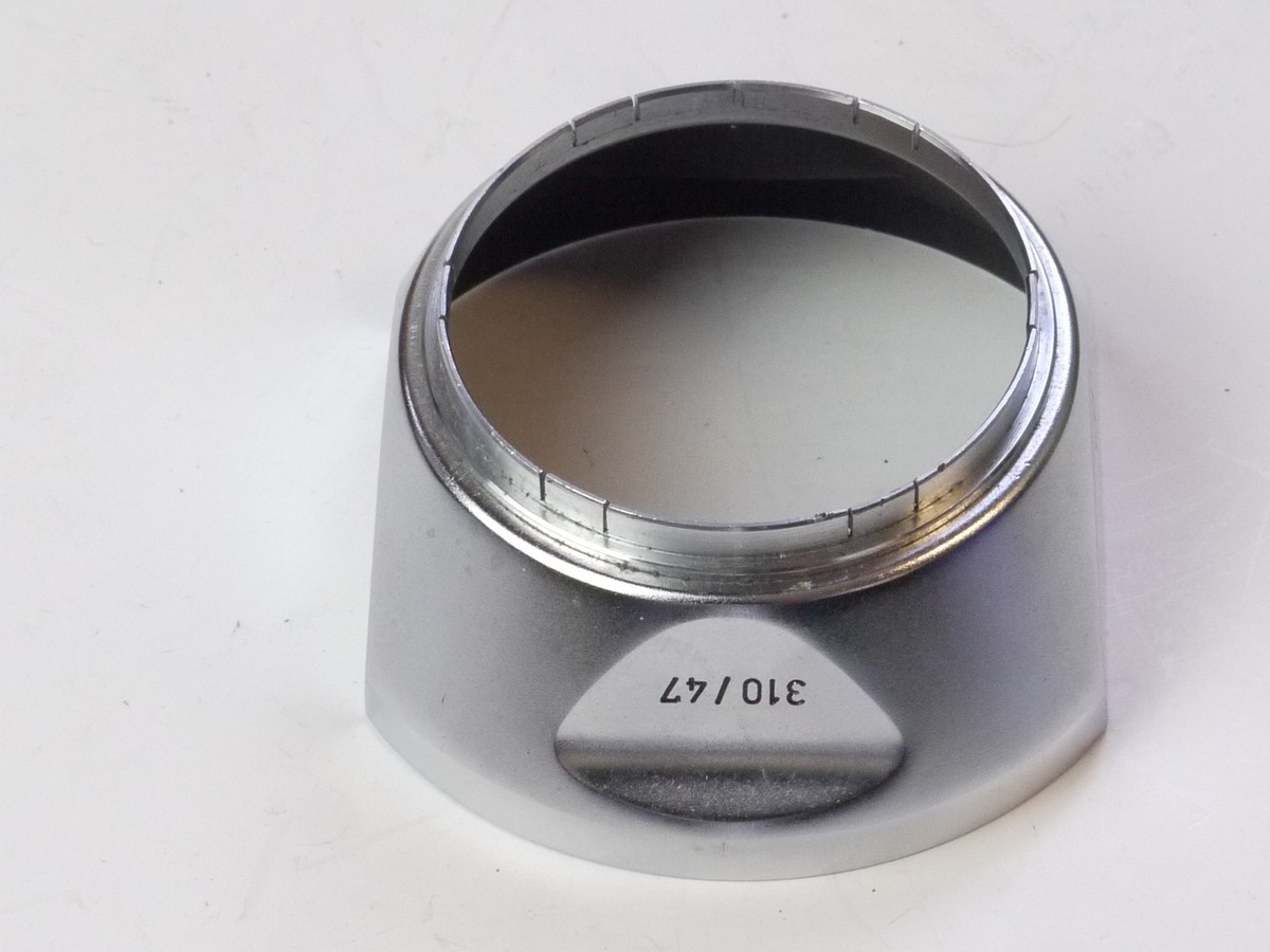 mwclassiccameras-20250425-102 Voigtlander 47mm push-on metal lens hood (310/47) Fits 50mm f2 Ultron rangefinder lens