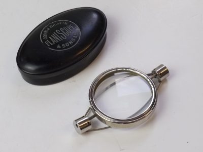 John Griffin & Sons Planiscope Portrait lens attachment with spring clip fastening (42-43mm diamter) + Original case