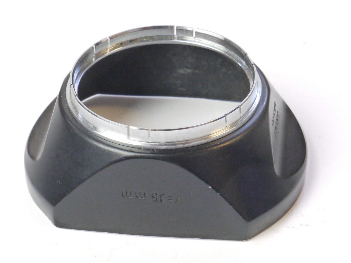 mwclassiccameras-20250425-152 Voigtlander 42mm Push-On Black Metal Square Shaped lens hood for 35mm lens (310/42)
