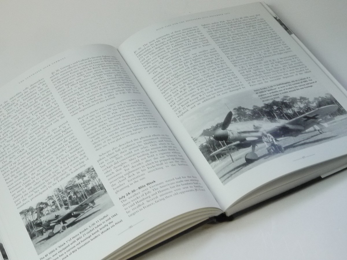 mwclassiccameras-20250502-101 The Luftwaffe Over Germany - Defense of the Reich, by Donald Caldwell & Richard Muller c2014. Hardback with dust cover. 336 pages in English