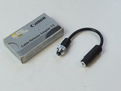 Canon Cable Release Adapter T3 + Canon Box