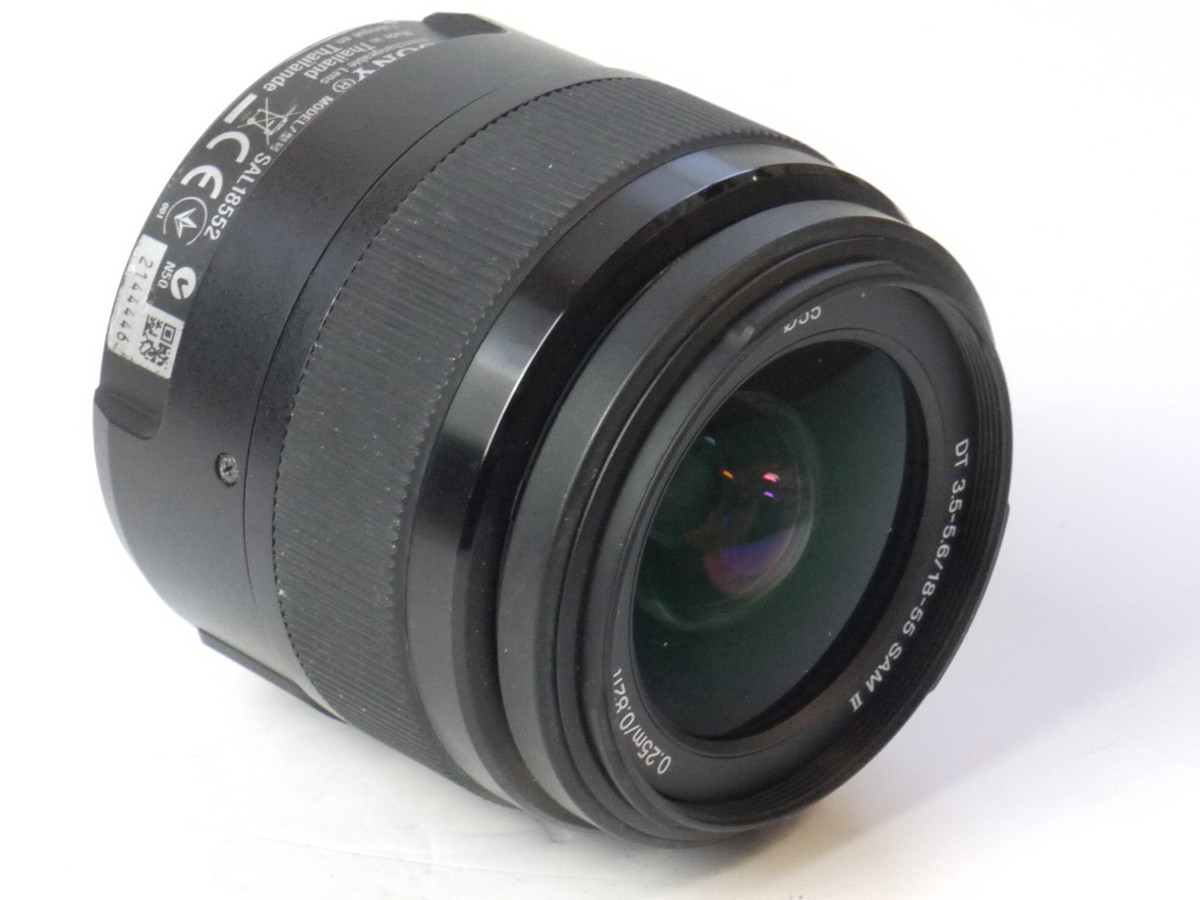 Sony DT 18-55mm f3.5-5.6 SAM II Zoom Sony A mount lens for DSLR + 