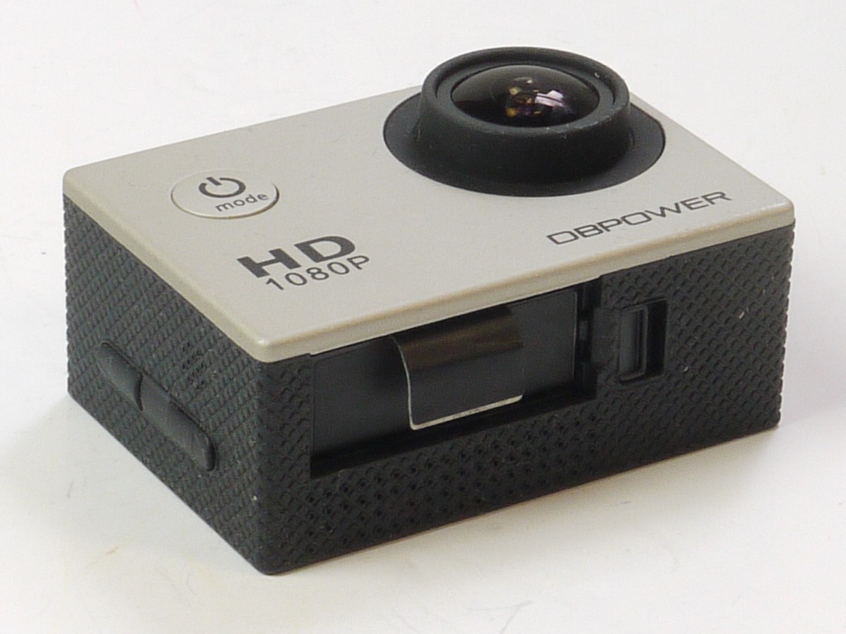 mwclassiccameras-20250606-102 DBPOWER Action Camera Go Pro Type Camera Full HD 1080P with Waterproof Casing & set of Accessories