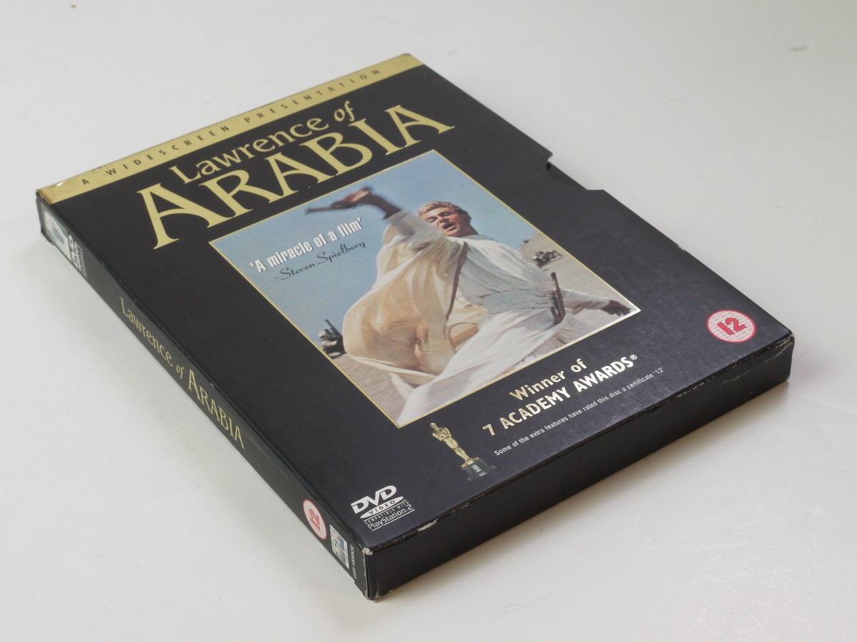 mwclassiccameras-20250606-184 Lawrence of Arabia by David Lead2 2 DVD Disc Set withBooklet & Extra Features. PAL/Region 2