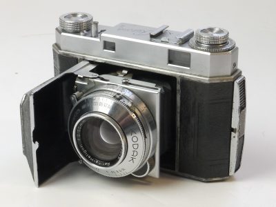 Kodak Retina II 35mm folding coupled rangefinder camera with 50mm f2 Heligon coated lens in
