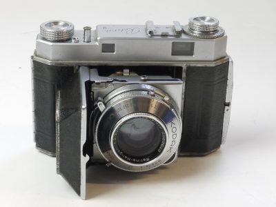 Kodak Retina II 35mm folding coupled rangefinder camera with 50mm f2 Heligon coated lens in