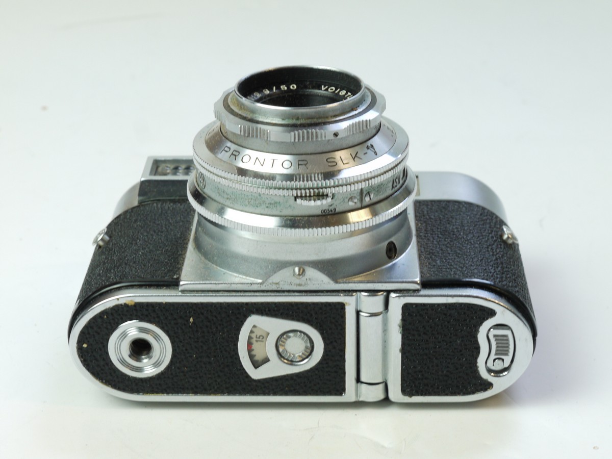 mwclassiccameras-20250613-163 Voigtlander Vitomatic II 35mm coupled rangefinder selenium metered camera with 50mm f2.8 Color-Skopar fixed lens + ER case