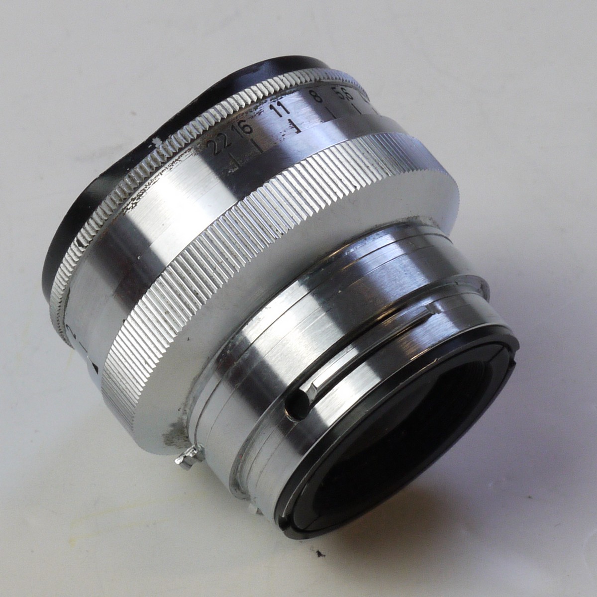 Carl Zeiss 50mm F2 Sonnar Coated All Chrome Lens For Contax S Carl Zeiss 50mm F2 Sonnar Coated All Chrome Lens For Contax S