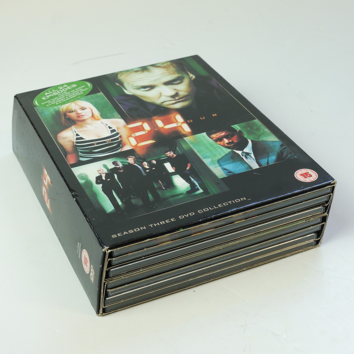 mwclassiccameras-20250613-26 24 (Kiefer Sutherland) Complete Set of Eight Seasons Box Sets, with all episodes. With Special features
