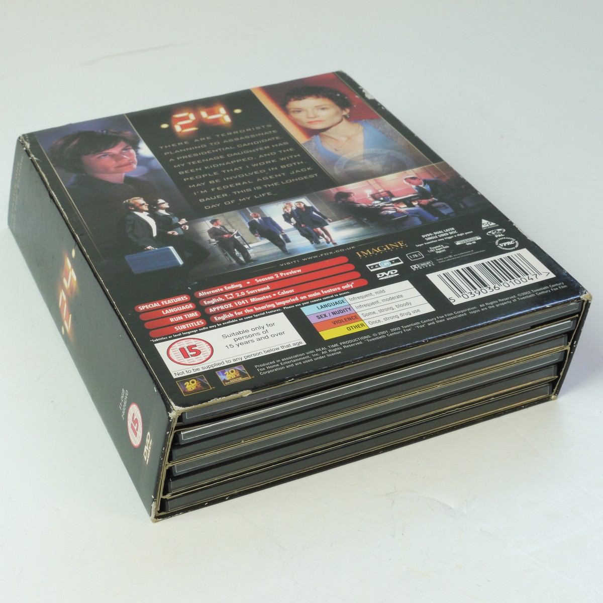 mwclassiccameras-20250613-33 24 (Kiefer Sutherland) Complete Set of Eight Seasons Box Sets, with all episodes. With Special features